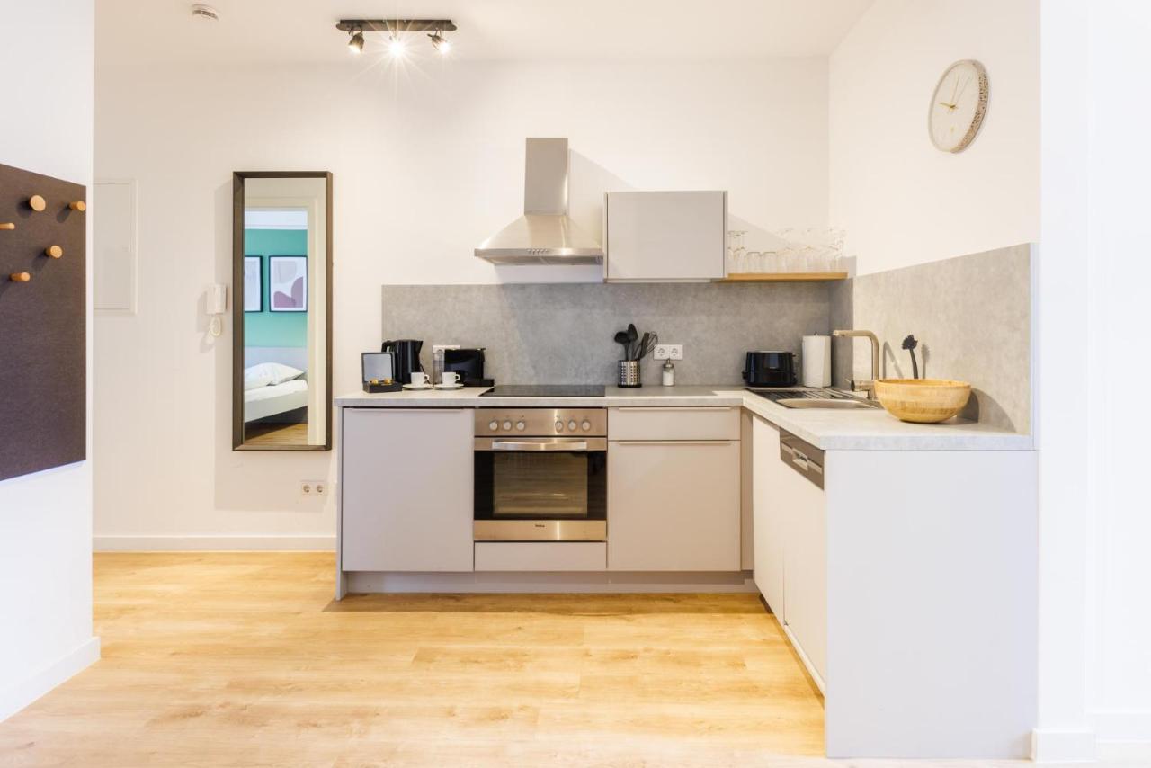 Glueck Auf Appartements Hufelandstrasse Essen Dış mekan fotoğraf
