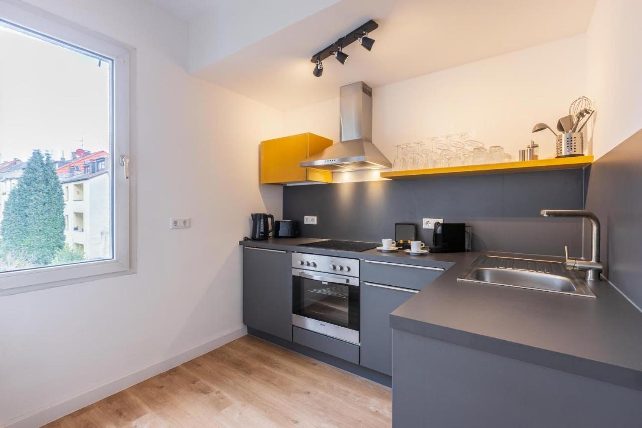 Glueck Auf Appartements Hufelandstrasse Essen Dış mekan fotoğraf